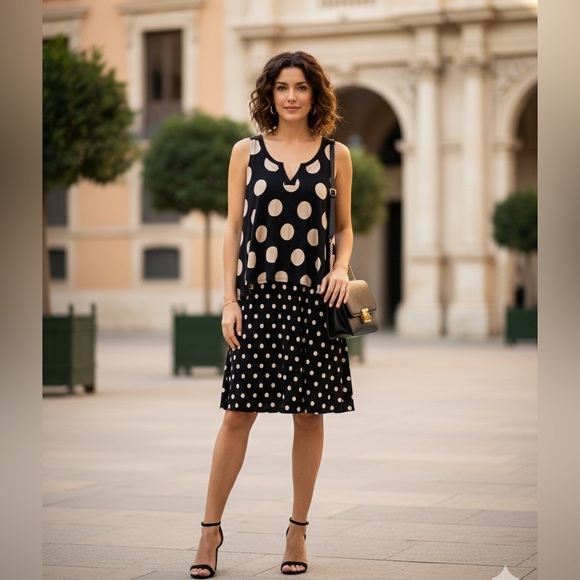 Anthropologie Dresses & Skirts - Anthropologie Black and Gold High Low Dress
